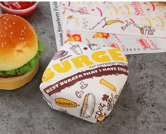 Custom Burger Wrapping Paper: Boost Your Product’s Shelf Appeal